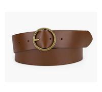 Cintura larga in pelle ATHENA Marrone 90 cm