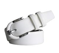 Cintura larga in pelle for donna, cinturino regolabile, accessorio for jeans, pantaloni, gonne, cintura da donna, vestibilità comoda, abbigliamento casual da ufficio for tutti i giorni(105CM_White)