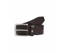 Cintura larga in pelle New Denton 4 cm Marrone 85 cm