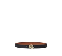 Cintura larga reversibile logo Nero S