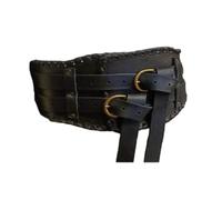 Cintura Larga Vintage Medievale Cintura da Cavaliere da Uomo Con Armatura Vichinga Cintura Larga in Pelle Pu Steampunk Pirata per Oggetti di Scena di Halloween per Adulti