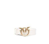 Pinko Cintura Love Berry Simply Bianco Seta/Antique Gold Taglia M