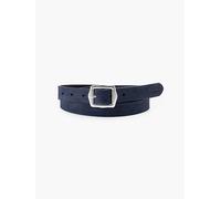 Cintura Lux in pelle Blu / Navy Blue levi > accessories > women