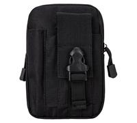 Cintura Marsupio Outdoor Camping Borse Borsa Telefono Arrampicata Multiuso Sport Borse Cintura Strumento Borsa Multifunzionale Sport Marsupio, Nero , Taglia unica