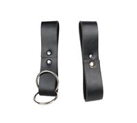 Cintura medievale in pelle con coulisse in vita borsa pozione tappata bottiglia per adulti Halloween LARP Cosplay accessorio, J