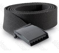 Cintura militare tattica in tela uomo donna con fibbia scorrevole cinta 125 cm
