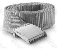 Cintura militare tattica in tela uomo donna con fibbia scorrevole cinta 125 cm