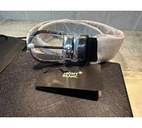 Cintura Montblanc Elegante Nera Classica 113834