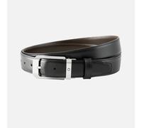Cintura Montblanc reversibile rettangolare 30 mm in pelle