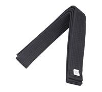 Cintura morbida lunga 180 cm per karate, judo, taekwondo, karate, nero, bianco, arti marziali