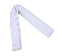 Cintura morbida lunga 180 cm per karate, judo, taekwondo, karate, nero, bianco, arti marziali