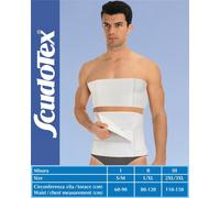 Cintura Multi-Grippante Regolabile Doppia Chiusura Bianca 25cm 2 Scudotex®