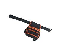 Cintura multifunzione da lavoro, di grande capacità, regolabile, per elettricisti, idraulici e progetti di ristrutturazione, borsa porta attrezzi impermeabile