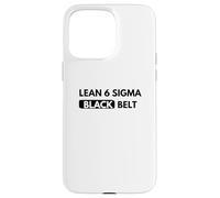 Cintura nera certificata Lean Six Sigma Custodia per iPhone 15 Pro Max