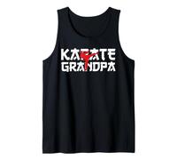 Cintura nera per karate, nonno, combattimento, stile di vita, amanti del karate Canotta
