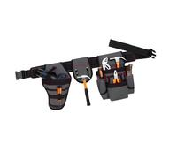 Cintura organizer regolabile multitasche per lavori in giardino, comoda borsa per riparazioni elettriche in tessuto 600D