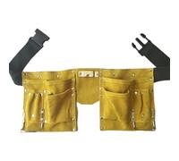 Cintura per attrezzi da cantiere, portatile e robusta, grembiule da lavoro con per attrezzi, per lavori di bricolage, riparazione, manutenzione, uso domestico, officina, giardino, esterno