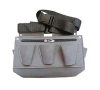 Cintura per attrezzi da giardinaggio resistente, con tasche multiple, grembiule regolabile in vita, strumento multiuso in tela, per tecnici di giardinaggio, cintura per attrezzi da uomo