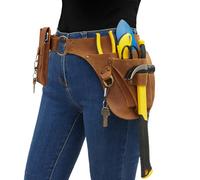 Cintura per attrezzi da giardino in pelle, piccola cintura per attrezzi da uomo, regali per giardinieri, borsa da cintura per attrezzi da donna, fondina per attrezzi da fiorista, cintura per attrezzi