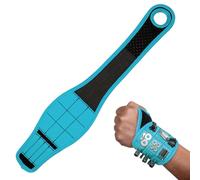 Cintura per attrezzi da polso, con forti magneti, cinturino da polso leggero, gadget fantastico per papà, marito, nonno, tuttofare, perfetto per progetti, miglioramento della casa e costruzione