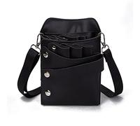 Cintura per borsa a forbice, cintura per borsa per forbici da parrucchiere, marsupio in pelle per parrucchieri Barbiere Parrucchiere Strumenti per parrucchieri Borsa per pettini A