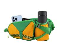 Cintura per bottiglia d'acqua da corsa, con porta bottiglia d'acqua,Cintura in vita regolabile con tasche con cerniera - da corsa da corsa compatto e leggero per idratazione, per jogging, ciclismo, co