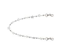 Cintura Per Catena Design A Stella E Perline Regolabile Pantaloni Ideali Festival Musicali E Abiti Casual Metal