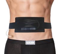 Cintura per dialisi peritoneale traspirante con tasca in rete Accessori per catetere PD Accessori No-Bounce per trasferimento sicuro Set Peg G Alimentazione tubo Linea Adulti Donne Uomini Nero