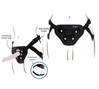 Cintura per dildo strap on fallo vaginale anale pene finto imbragatura harness