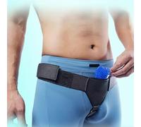 Cintura per Ernia Inguinale per Uomo e Donna - Utilizza Impacchi Caldi e Freddi per Alleviare Dolore Inguinale, per Ernie Inguinali e Laparoceli, Lato Sinistro/destro