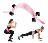 Cintura per Hip Thrust, Cintura di Spinta per Palestra e Pilates, Attrezzo per Glutei per Attaccare Manubri per Esercizi di Fianchi, Ponte Gluteo, Plank, Push-up