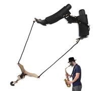 Cintura Per Imbracatura Per Sassofono, Imbracatura Per Sassofono con Grilletto in Metallo Accessorio Per Strumento Per Cintura Toracica a Tracolla Per Sax Per Suonare