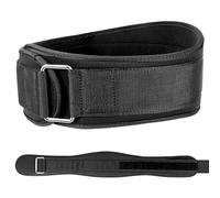 Cintura per powerlifting Cintura for sollevamento pesi di alimentazione Heavy Duty ampia: supporto for la schiena forte e stabilizzante for stacchi, squat powerlifting(L)