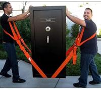 Cintura per sollevamento, facile da spostare, solleva, trasporta e mette in sicurezza complementi d'arredo, apparecchi o qualsiasi oggetto pesante. Cinghie e imbracature per 2 persone.