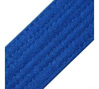 Cintura per taekwondo 280cm per anima Cotone Morbida Cintura(Blue) | Misto cotone poliestere, doppia, non si sfilaccia, supporto stabile, lavabile