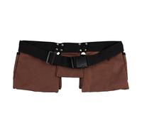 Cintura porta attrezzi, cintura da lavoro resistente, organizer per attrezzi per giardinieri, agricoltori, cintura per attrezzi resistente con bretelle per casa, falegnameria, falegname