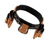 Cintura porta attrezzi Oxford 1200D ottimizzata da lavoro con custodia per martello e tasche in vita sinistra destra per attività quotidiane