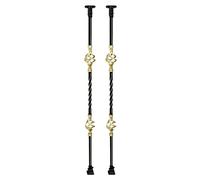 Cintura porta attrezzi per parrucchieri Colonna for scale regolabile, colonna quadrata in metallo con design a torsione, stili multipli(2 Pack,STYLE B)