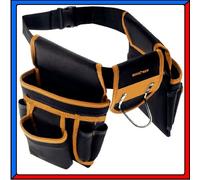 Cintura Porta Attrezzi Professionale Multitasche 22 Tasche Martello Da Lavoro