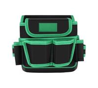 Cintura porta attrezzi professionale per elettricisti, grembiule da lavoro multitasche con tasche a sgancio rapido, cintura per attrezzi multifunzione rinforzata per elettricisti falegnami Heavy Duty