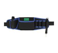 Cintura porta attrezzi professionale per elettricisti, grembiule da lavoro multitasche con tasche a sgancio rapido, cintura per attrezzi multifunzione rinforzata per elettricisti falegnami Heavy Duty