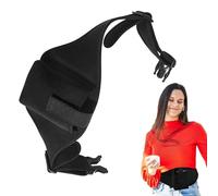 Cintura Porta Microfono - Cintura per Microfono Senza Fili per il Teatro | Accessori per Palestra Portatore di Altoparlante Regolabile Borsa da Vita per Uomini e Donne