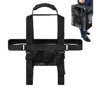 Cintura portante desktop, borsa per il trasporto, supporto per torre per computer-NYLON ca. 43x37x20cm con cintura regolabile, maniglia 'impugnatura morbida e borse di rete per trasporto PC flessi