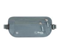 Cintura Portasoldi da Viaggio con Tecnologia Anti-RFID - Marsupio Nascosto per Contanti, Carte di Credito e Passaporto - Sicuro e Resistente all'Acqua - Adatto a Uomini e Donne - Colore Grigio