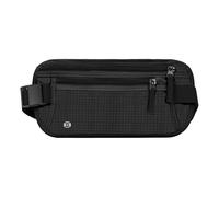 Cintura Portasoldi Nascosta RFID, Marsupio da Viaggio Invisibile con Fibbia Regolabile, Marsupio Uomo & Donna Ultrapiatto per Sportivo Running Ciclismo Campeggio Viaggio Corsa, Nero