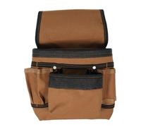 Cintura portautensili con bretelle, gilet resistente, rimovibile, regolabile, supporto per vita, organizer ideale per falegnami, elettricisti, giardinaggio