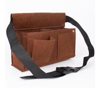 Cintura portautensili da uomo, multi-tasca, per giardinaggio, grembiule, portatile, resistente, organizer per elettricisti, falegnami, pulizia giardinaggio idraulico