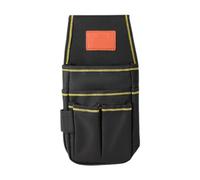 Cintura portautensili organizer per lavori in legno e attrezzi manuali, Nero , 14cmx26cm