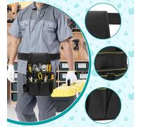 Cintura portautensili per elettricista, regolabile, con tracolla, marsupio