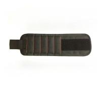 Cintura professionale da polso con 50 magneti, con 5 file, forte supporto magnetico per viti, chiodi, punte da trapano, gadget fantastico per uomini e donne, organizer regolabile per cantiere (nero)